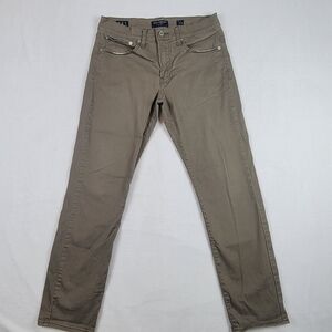 Lucky Brand 121 Slim 30x30 Straight Khaki colored Jeans